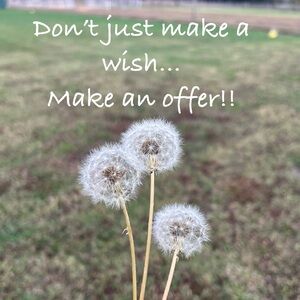 Love something? Why not make an offer!